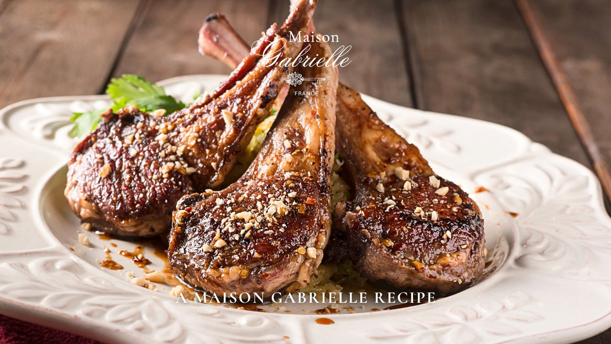 Tarragon Butter Lamb Chops in a Clove-Infused Honey Glaze Recipe