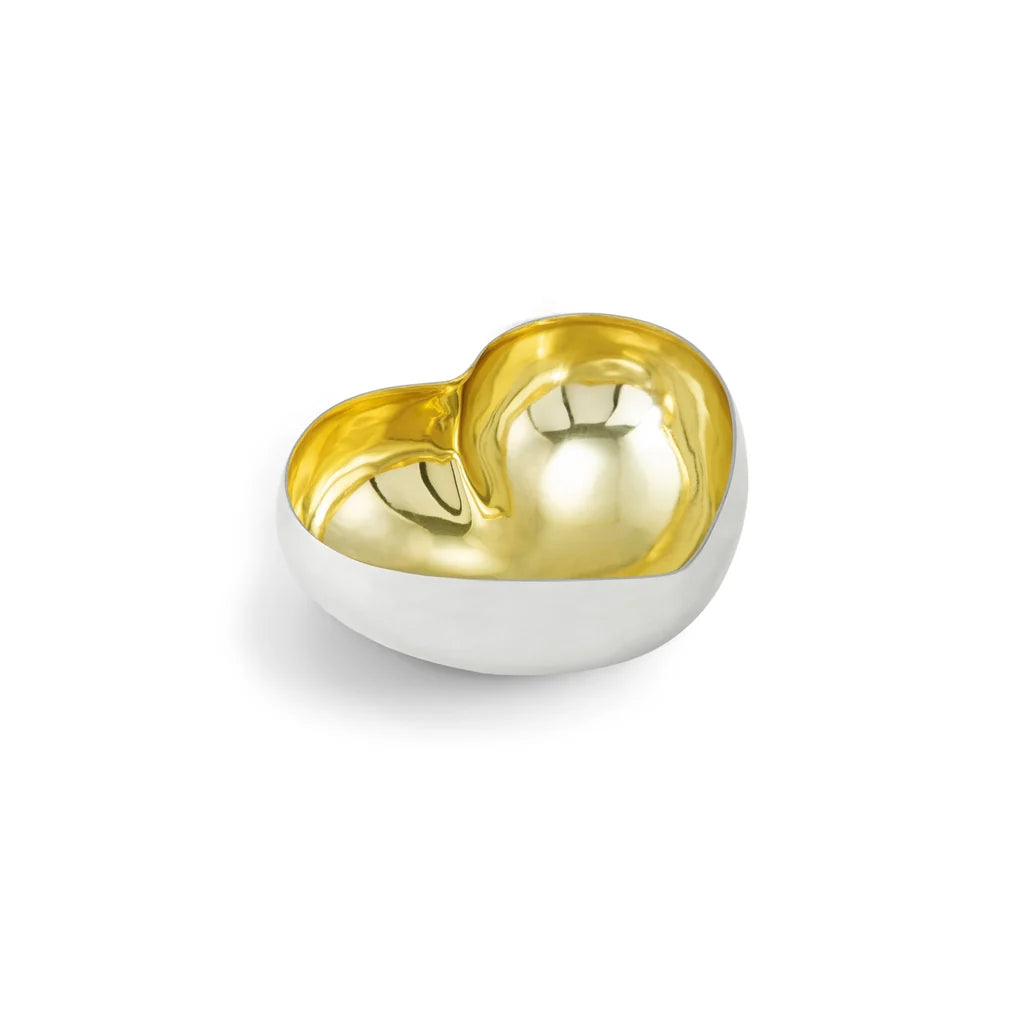 Heart Dish Gold